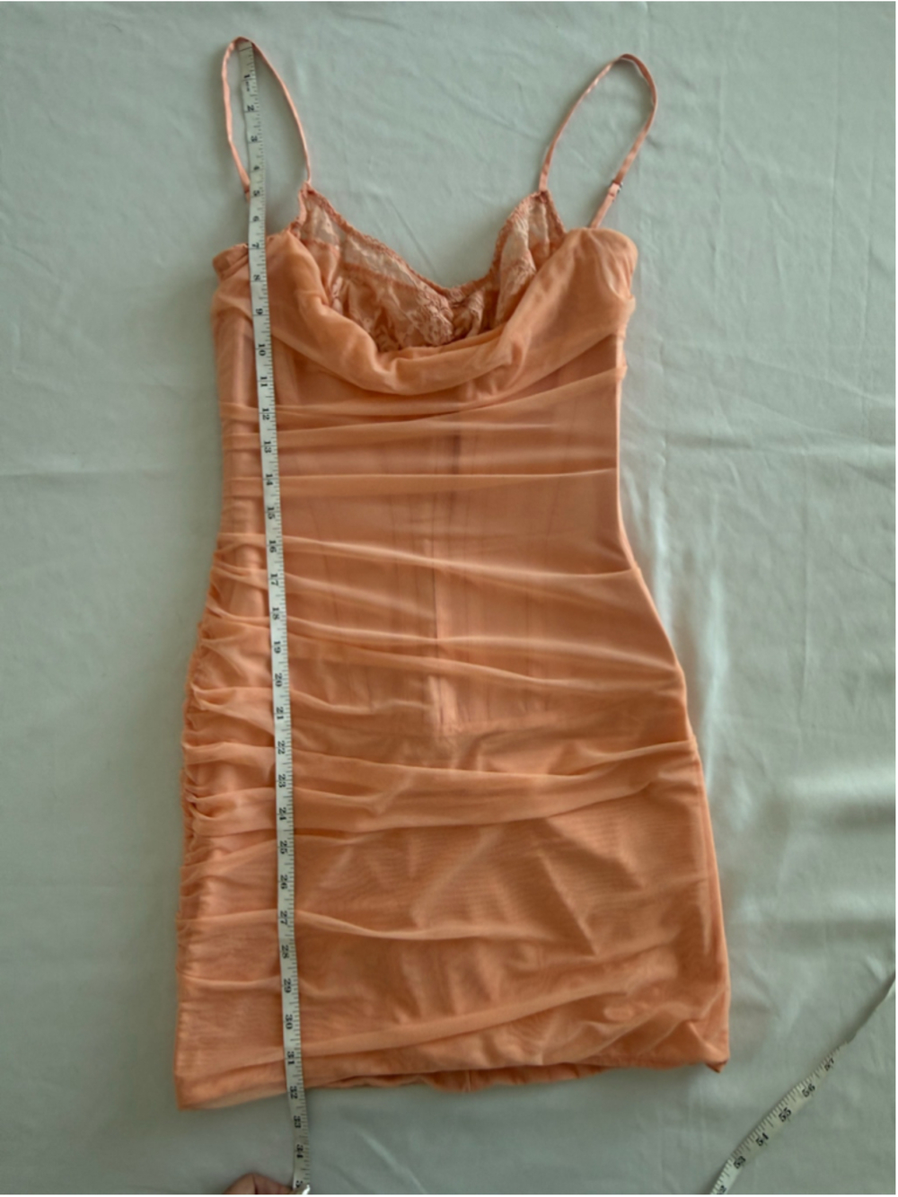 House of CB Juno Sorbet Corset Mini Dress Size S Tall - Picture 12 of 14